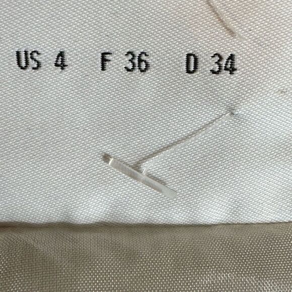 AKRIS Punto Dress Womens Size 4 Blue Striped Fit and Flare Preppy Knee length - Picture 8 of 10